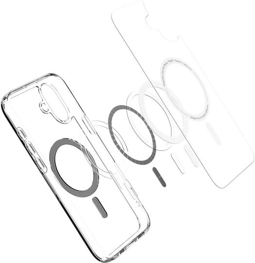 Spigen Ultra Hybrid MagFit Back Cover Plastic 1.2mm Carbon Fiber (iPhone 16)