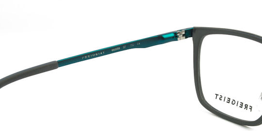 Titanflex Herren Metallisches Brillengestell Schwarz 862059 37