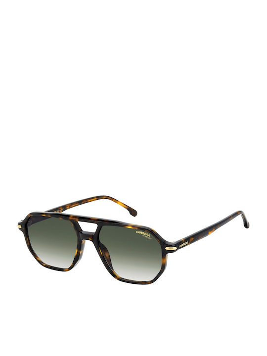 Carrera Men's Sunglasses with Brown Tartaruga Horn-Rimmed Frame and Grey Gradient Lens 341/S 2IK/9K