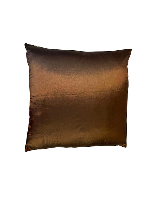 Epiplo-Fos Dekorativer Kissenbezug Orient Golden 43x43cm.