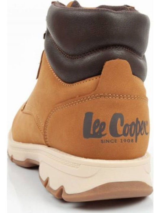 Leather Women's Ankle Boots Brown