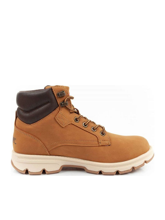 Leather Women's Ankle Boots Brown