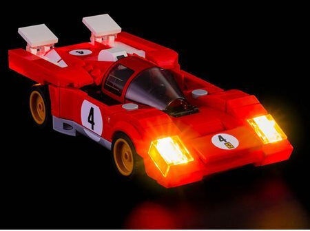 Light My Bricks Light Kit Lego #76906 Speed Champions 1970 Ferrari 512 M 3822