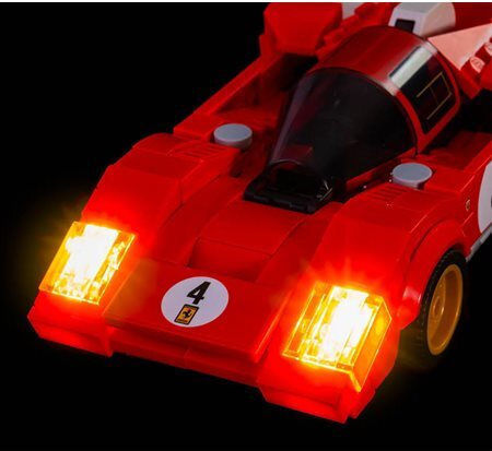 Light My Bricks Light Kit Lego #76906 Speed Champions 1970 Ferrari 512 M 3822