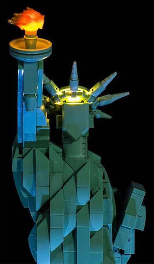 Light My Bricks Light Kit Lego #21042 Statue Liberty 7616