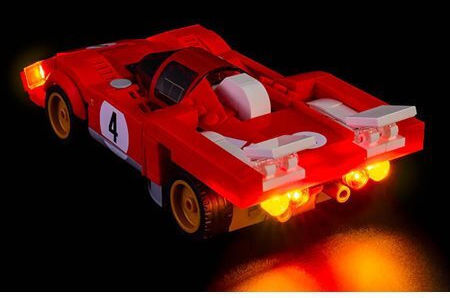 Light My Bricks Light Kit Lego #76906 Speed Champions 1970 Ferrari 512 M 3822