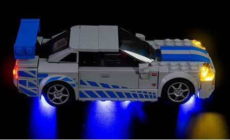 Light My Bricks Light Kit Lego #76917 Speed Champions Nissan Skyline Gt-r R34 3846