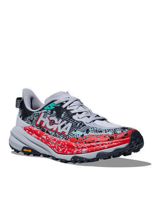 Hoka Speedgoat 6 Running White / Blue