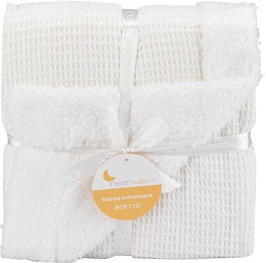 Interbaby Decke Wickeltücher für Kinderzimmer Beige Beige 80x110cm