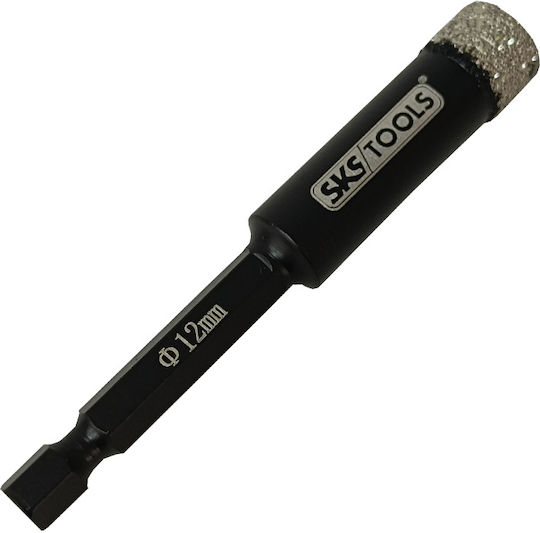 SKS Tools Τρυπάνι για Γυαλί και Πλακίδια 12mm