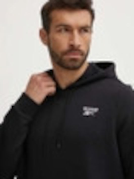 Identity Small Φούτερ με Κουκούλα Black