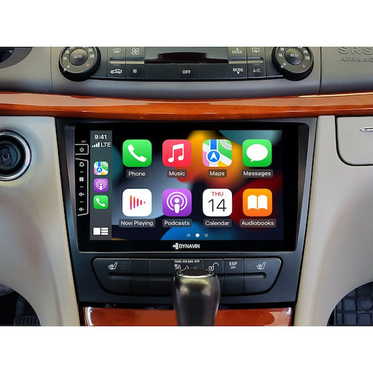 Dynavin Auto-Audiosystem für Mercedes-Benz CLS Klasse / E Klasse 2003-2009 (Bluetooth/USB/WiFi/GPS/Apple-Carplay/Android-Auto) mit Touchscreen 9"