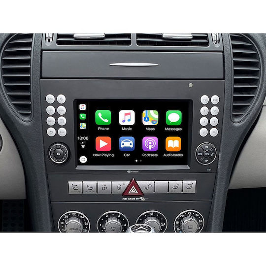 Dynavin Ηχοσύστημα Αυτοκινήτου για Mercedes-Benz SLK 2004-2010 (Bluetooth/USB/WiFi/GPS/Apple-Carplay/Android-Auto) με Οθόνη Αφής 7"