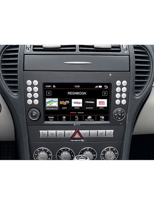 Dynavin Car Audio System for Mercedes-Benz SLK 2004-2010 (Bluetooth/USB/WiFi/GPS/Apple-Carplay/Android-Auto) with Touch Screen 7"