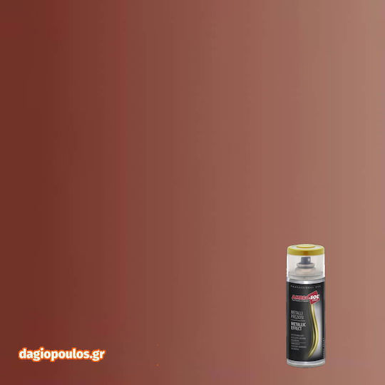 Ambro-Sol Σπρέι Βαφής Mettalic Mirror Effect με Μεταλλικό Εφέ Χάλκινο Χαλκού 400ml