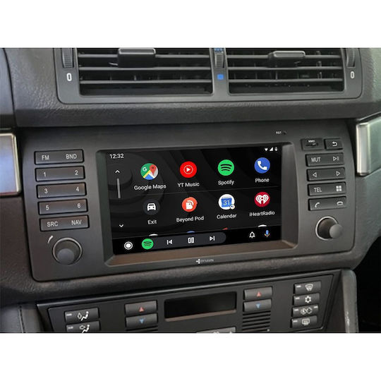 Dynavin Ηχοσύστημα Αυτοκινήτου για BMW Σειρά 5 (E39) 2002-2005 (Bluetooth/USB/WiFi/GPS/Apple-Carplay/Android-Auto) με Οθόνη Αφής 7"