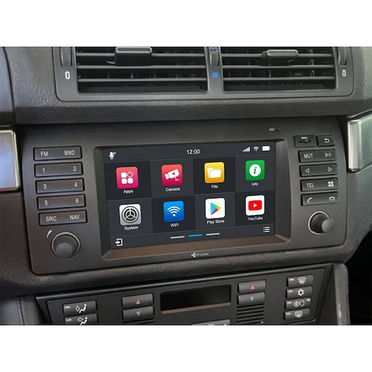 Dynavin Ηχοσύστημα Αυτοκινήτου για BMW Σειρά 5 (E39) 2002-2005 (Bluetooth/USB/WiFi/GPS/Apple-Carplay/Android-Auto) με Οθόνη Αφής 7"