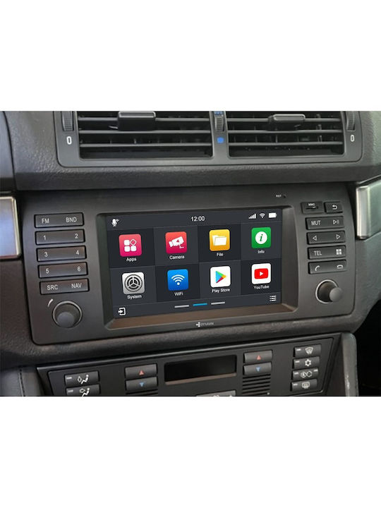Dynavin Car Audio System for BMW X5 E53 (Bluetooth/USB/WiFi/GPS/Apple-Carplay/Android-Auto) with Touch Screen 7"