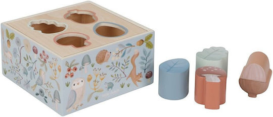 Little Dutch Shape Sorting Toy made of Wood with Music for 18++ Months