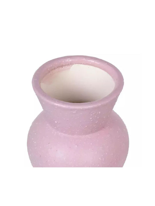 Ixia Regal Vază Decorativă Ceramică Roz 11x11x17cm 1buc