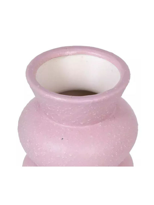 Ixia Regal Διακοσμητικό Βάζο Κεραμικό Ροζ Φ10.5xΥ13cm