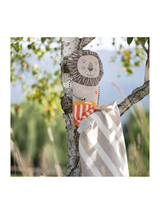 Df Baby Blanket Puppet Lion