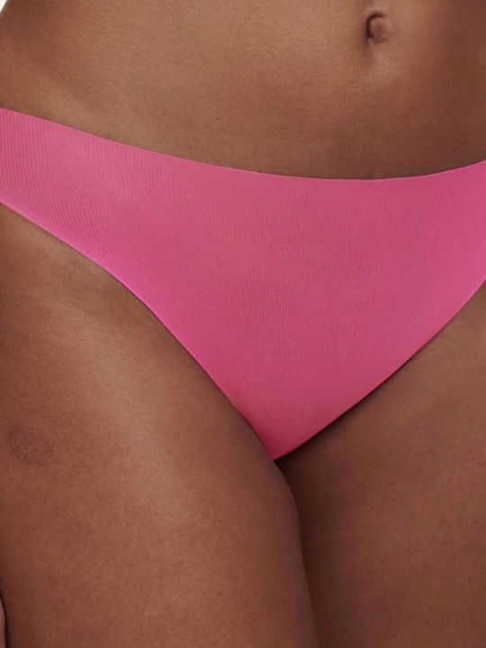 Damen Slip Nahtlos Fuchsia
