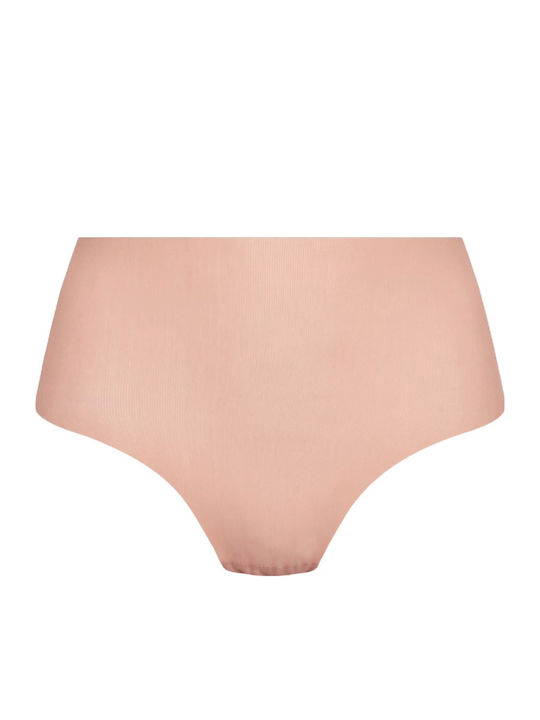 Висока талия Дамско Слип без Шевове Beige