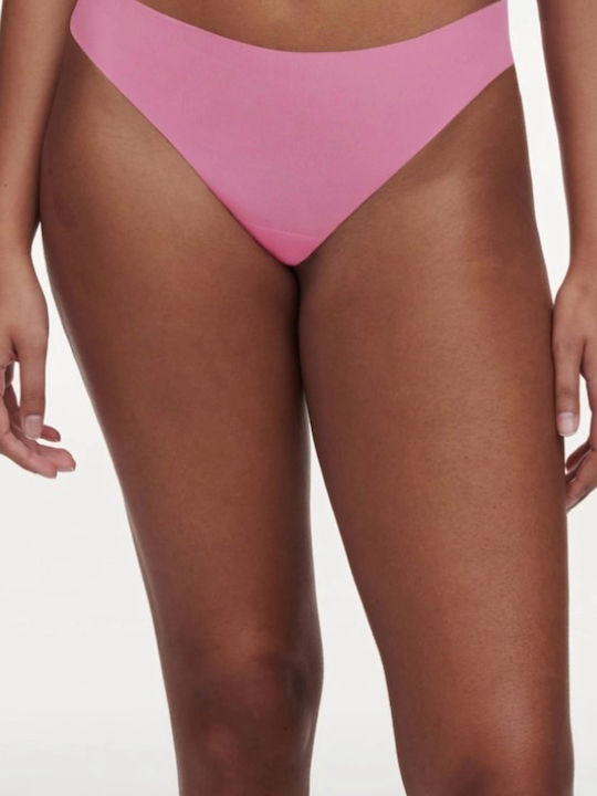 Damen Zeichenfolge Nahtlos Fuchsia