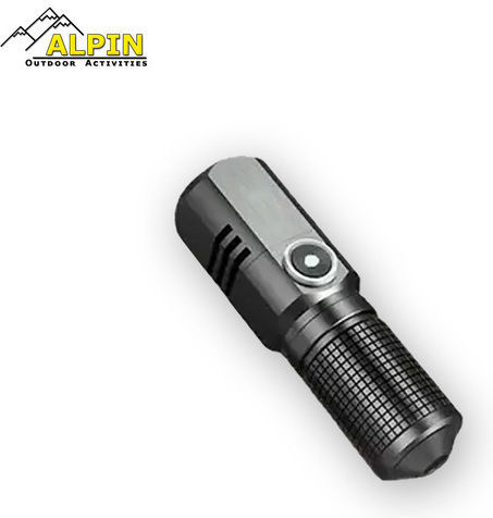 Alpin Φακός LED με Μέγιστη Φωτεινότητα 600lm