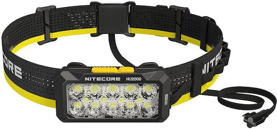 NiteCore Φακός Κεφαλής LED IP68 με Μέγιστη Φωτεινότητα 2000lm HU2000