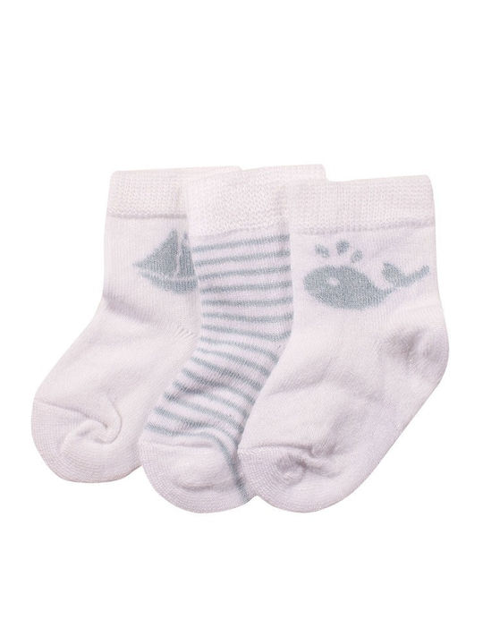 Bi Baby Kindersocken Ecru 3 Paar