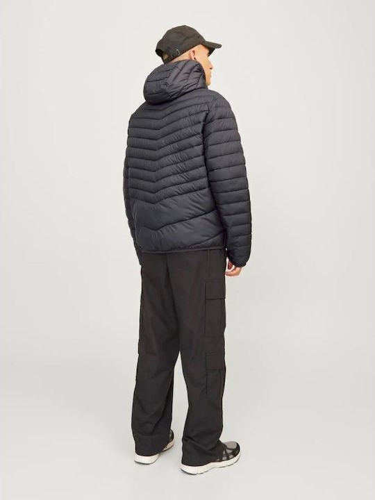 Winter Jacke Puffer Winddicht Asphalt