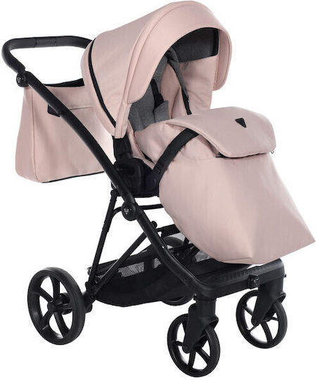 Junama Air V3 Adjustable 2 in 1 Baby Stroller Suitable for Newborn Pink