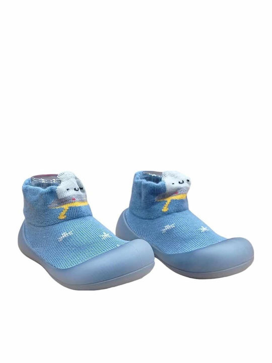 Childrenland Детски пантофи-чорапи Blue Childrenland Детски пантофи-чорапи Blue