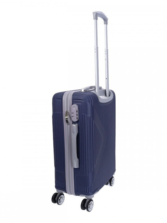 Ormi Reisekoffer Hart Schwarz mit 4 Räder Höhe 55cm