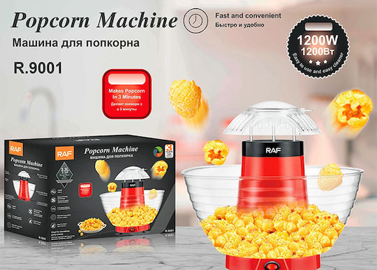 Raf R.9001 Popcorn Maker Hot Air 1200W