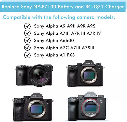 Τροφοδοτικό Συμβατό με Sony