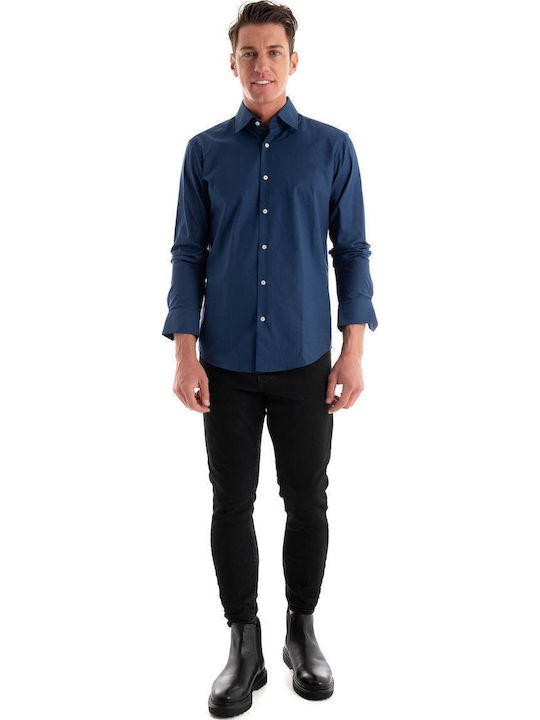 Cotton Shirt Navy