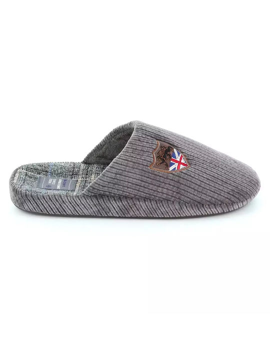 B-Soft Men's Slipper Gray