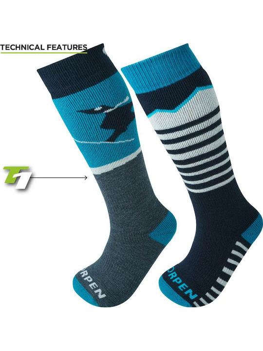 Lorpen Kindersocken Blue 2 Paar Lorpen Kindersocken Blue 2 Paar