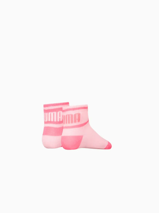 Puma Kids' Ankle Socks Fuchsia 2 Pairs