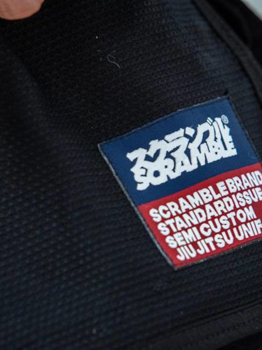Scramble Men's Brazilian Jiu Jitsu Uniform Black