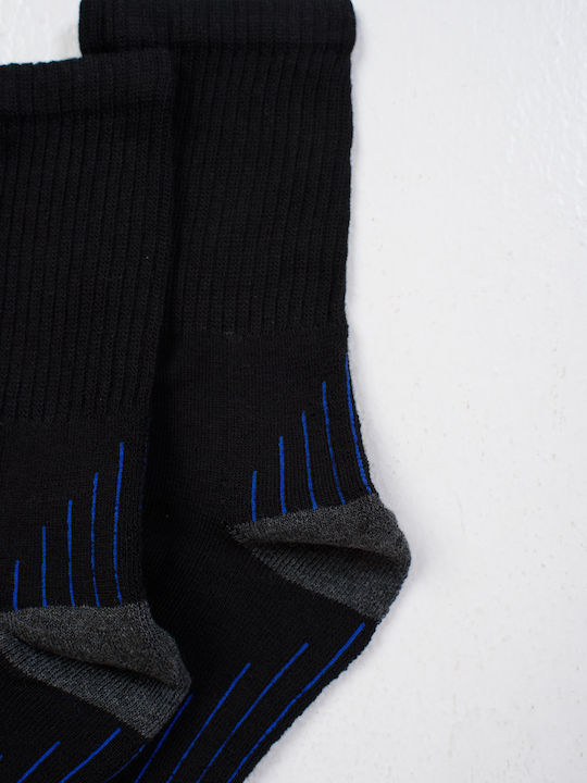 Ampo Socks Чорапи Blue - Black 3Пакет