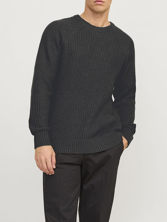 Jack & Jones Long Sleeve Sweater Asphalt