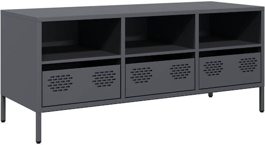 TV-Ständer Metall Anthrazit M101.5xP39xH43.5cm