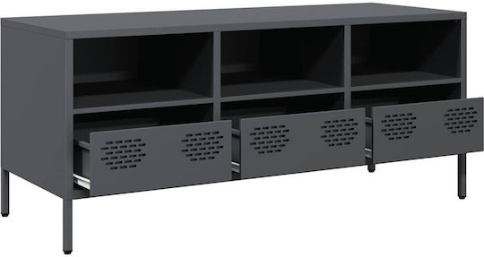 TV-Ständer Metall Anthrazit M101.5xP39xH43.5cm