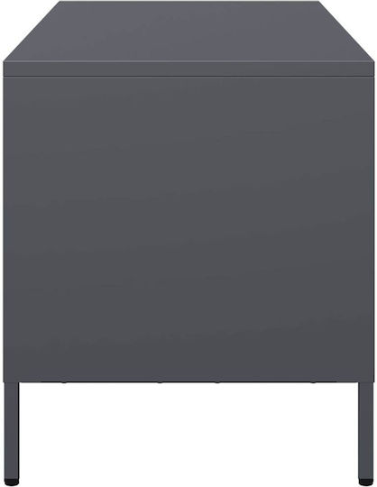 TV-Ständer Metall Anthrazit M101.5xP39xH43.5cm