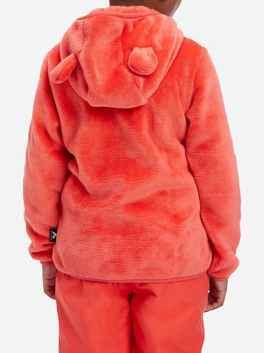 Παιδική Ζακέτα Fleece Κόκκινη Teddy