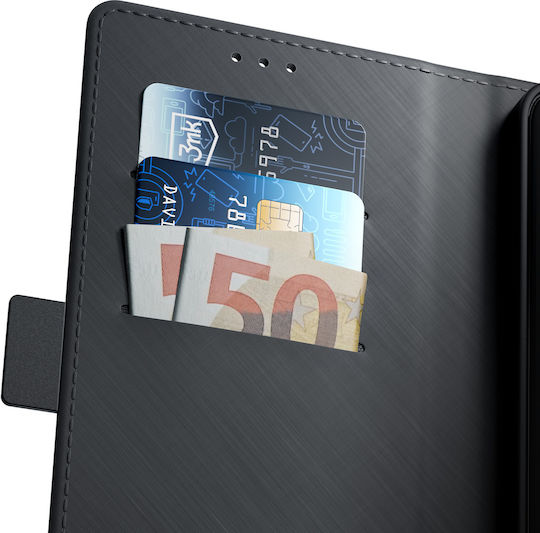 3MK Wallet Silikon / Kunststoff Schwarz (Xiaomi 13T - 3mk)
